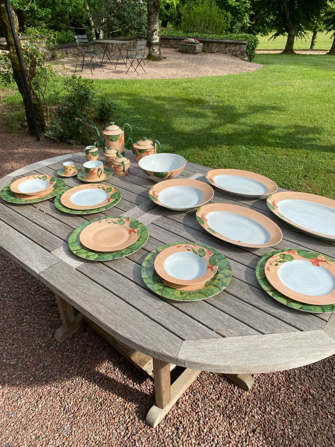 Service Capucine Porcelaines Lafarge -Limoges