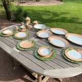 Capucine Porcelain Lafarge Service - Limoges