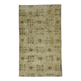 Tapis vintage turc anatolien fait à la main 210 cm x 117 cm