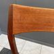 set of 6 teak dining chairs by Henning Kjaernulf 1960s