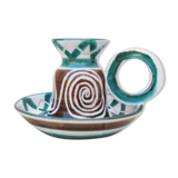 Ceramic candle holder Robert Picault Vallauris