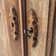 Buffet ancien avec plateau en marbre