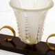 Lampe art déco cygnes à poser