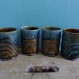 Tasses verres Greber en grès