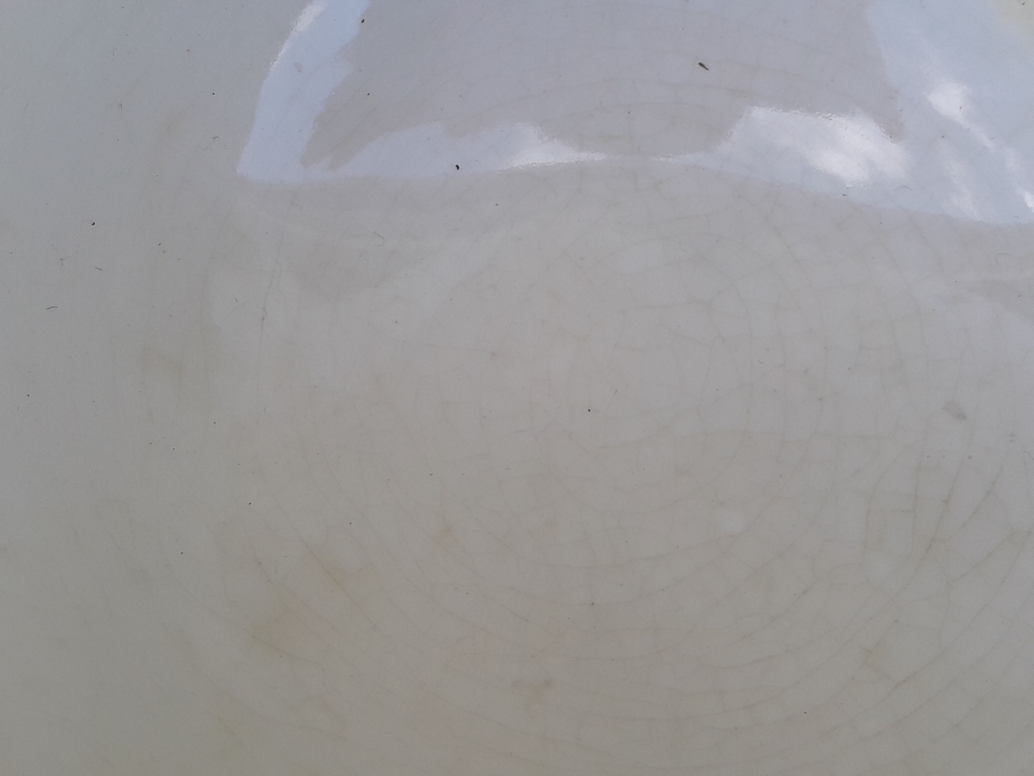 2 cups Gien earthenware breakfast pattern with orange wheat cob diam 12 cm