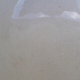 2 cups Gien earthenware breakfast pattern with orange wheat cob diam 12 cm