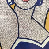 Poster roy lichtenstein girl with ball / l'art du xxe siècle, 2005