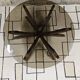 Table basse brutalist vintage 1970"