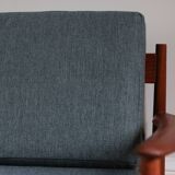 Scandinavian teak bench by Grete Jalk