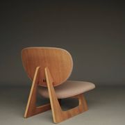 model 5016 Low Chair by Junzo Sakakura and Daisaku Cho, 1970s