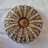 Golden ceiling lamp