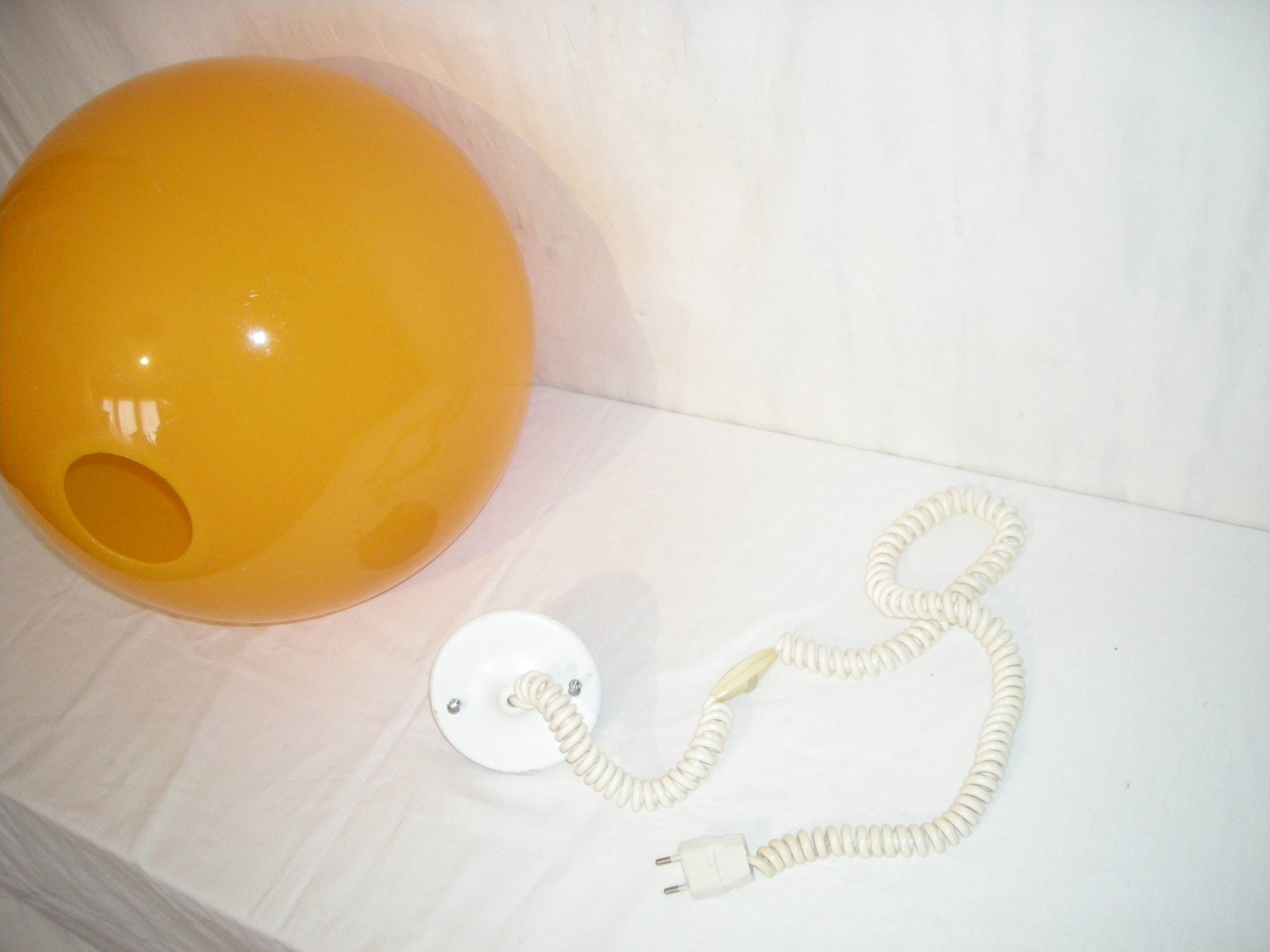 Floor ball lamp from the 60s - 70s