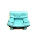 Fauteuil Ambassador en cuir par Nicoletti Salotti pour Avanti des années 1980