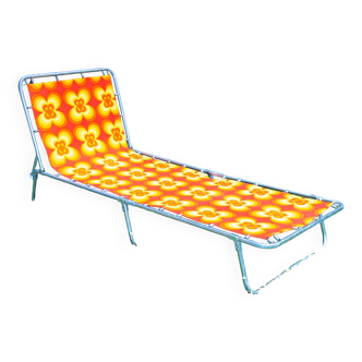 70's Flower Power Deckchair