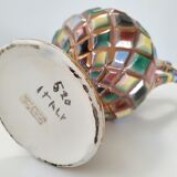 Vase arlequin vintage 1960