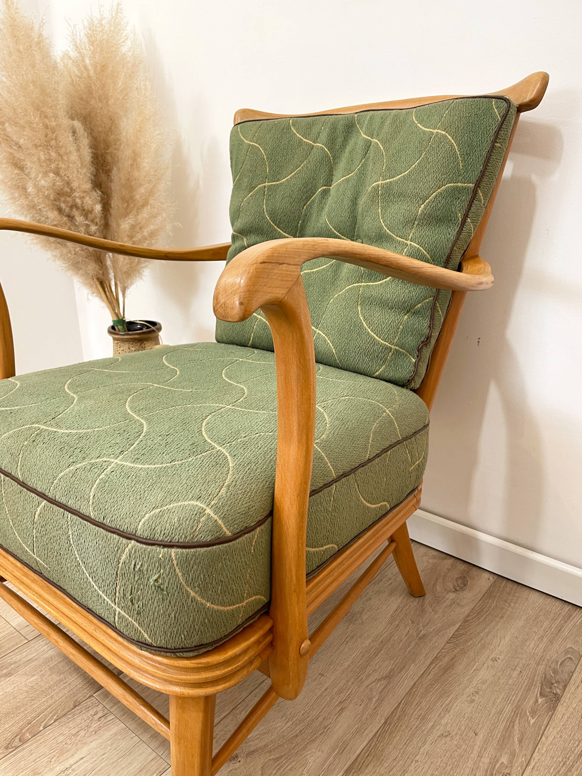 German armchair from the 1950s - Scandinavian style