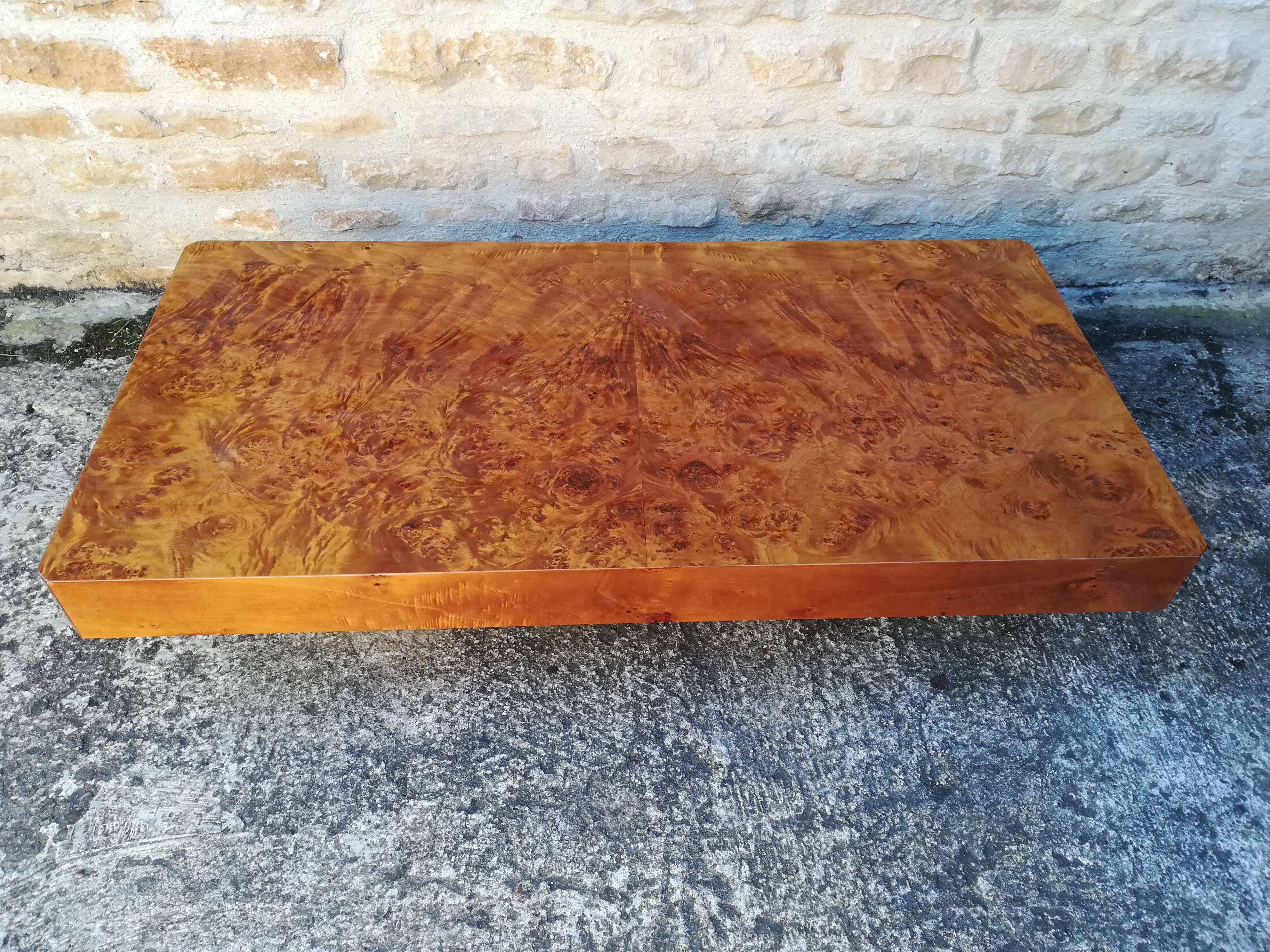 Coffee table of the 70s