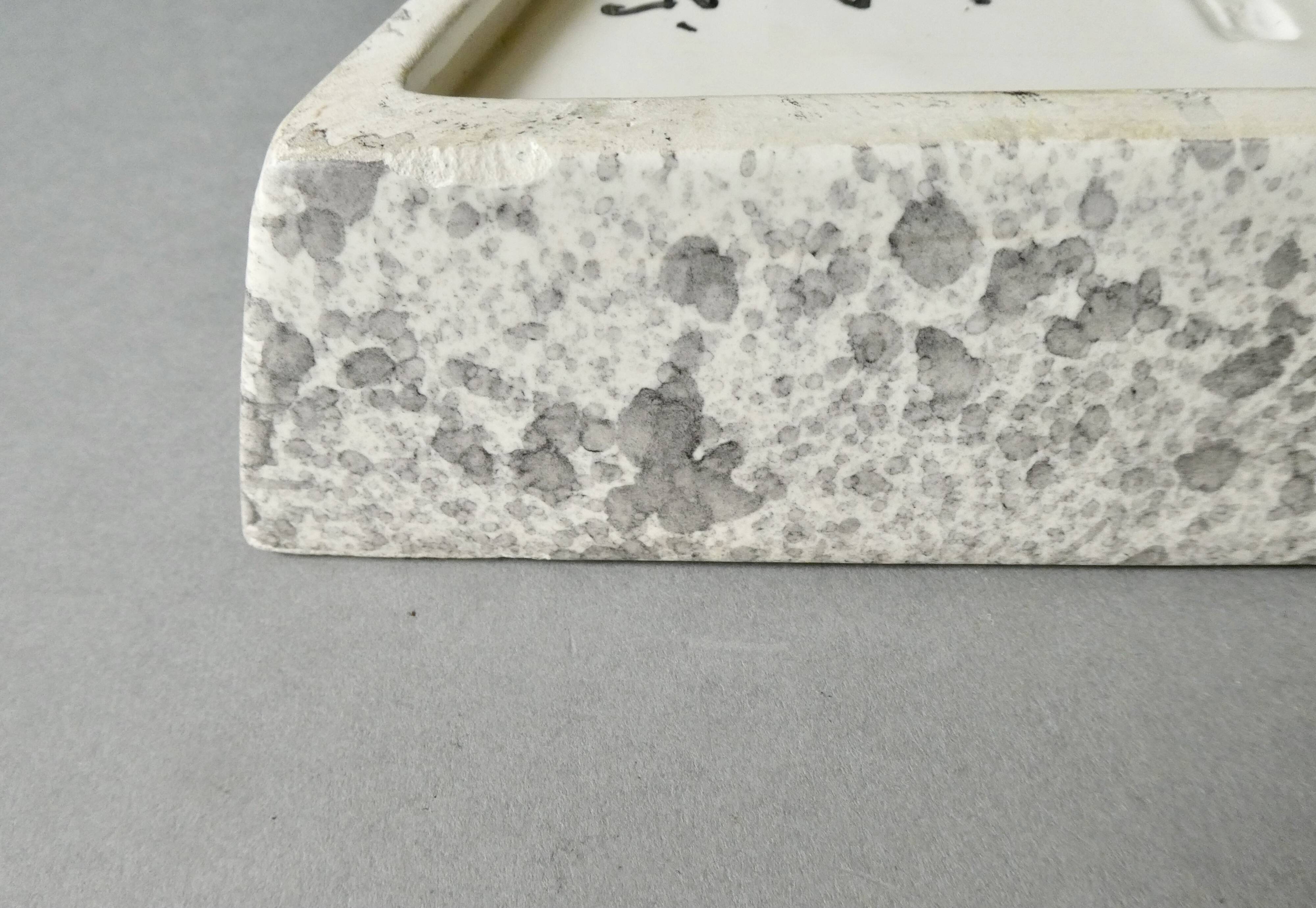 Borty Vallauris ceramic 3-bowl set, 1950s