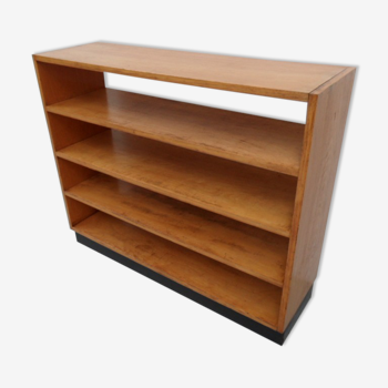 Vintage school open bookcase 1960's