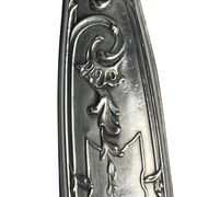 Art de la table, série dix couteaux à fruit argent minerve début XXème