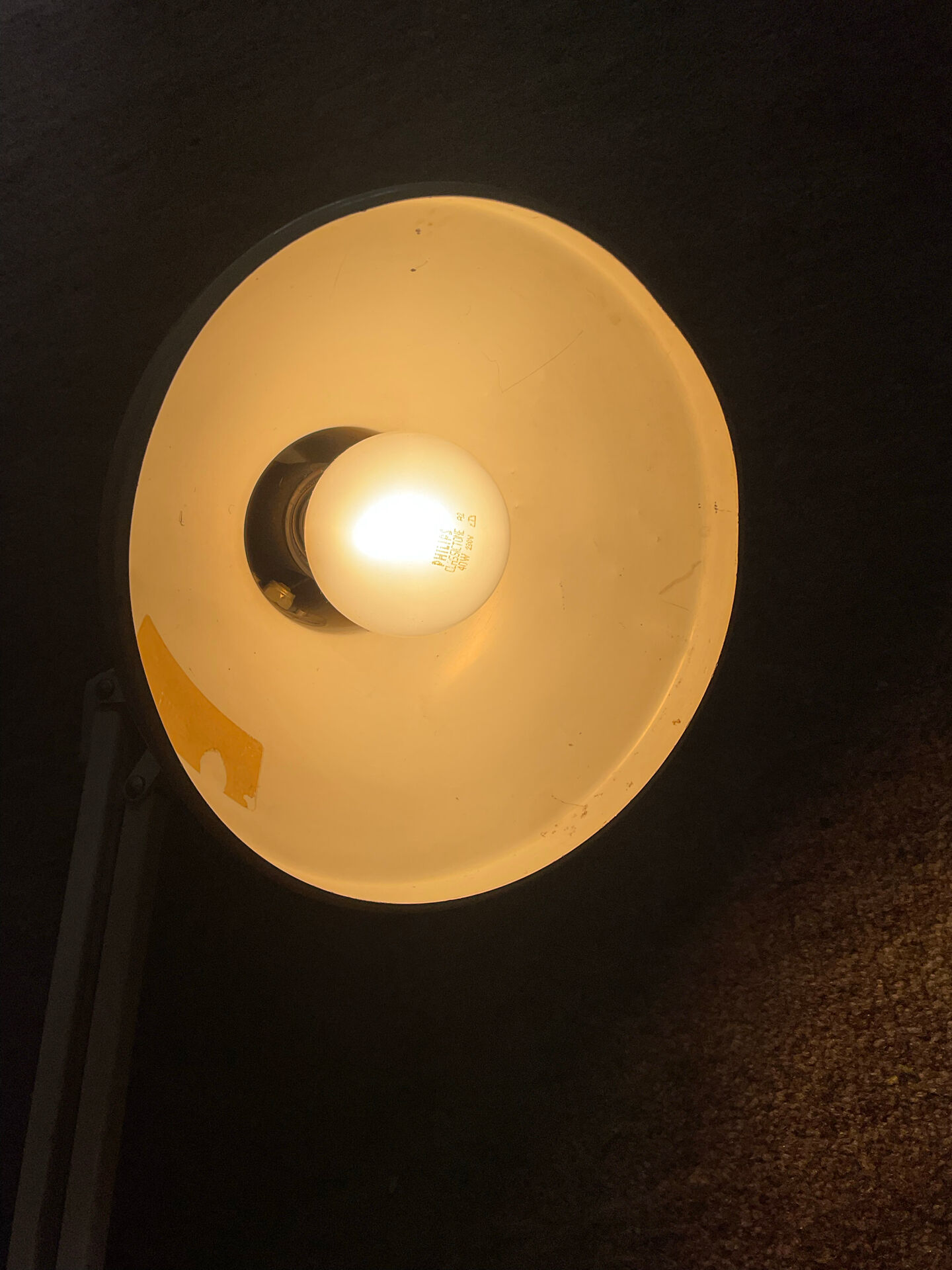 Lampe vintage d’architecte Ledu des années 60-70