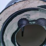 high ceramic lamp base lunetta vallauris h.47 cm