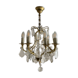 Lustre en laiton à 8 - bras