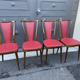 4 chaises Art Deco 1950