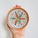 Romanian handicraft ceramic plate