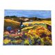 Oil painting on canvas Provencal landscape South Vintage