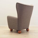 Fauteuil lounge, design scandinave, fabrication : Danemark