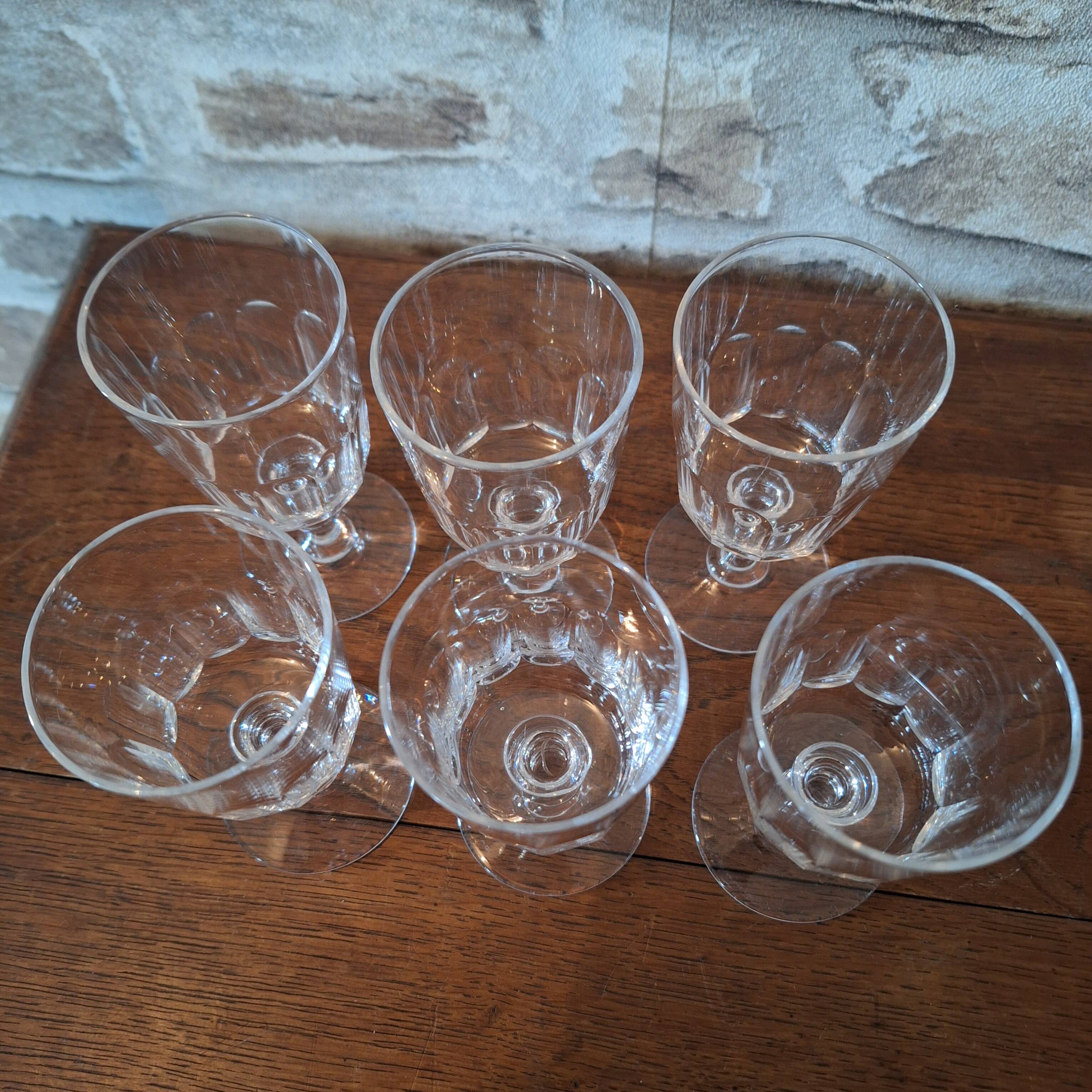 Crystal digestive glasses