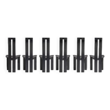 Set of 6 dining chairs, Pietro Constantini for Ello, 1970s