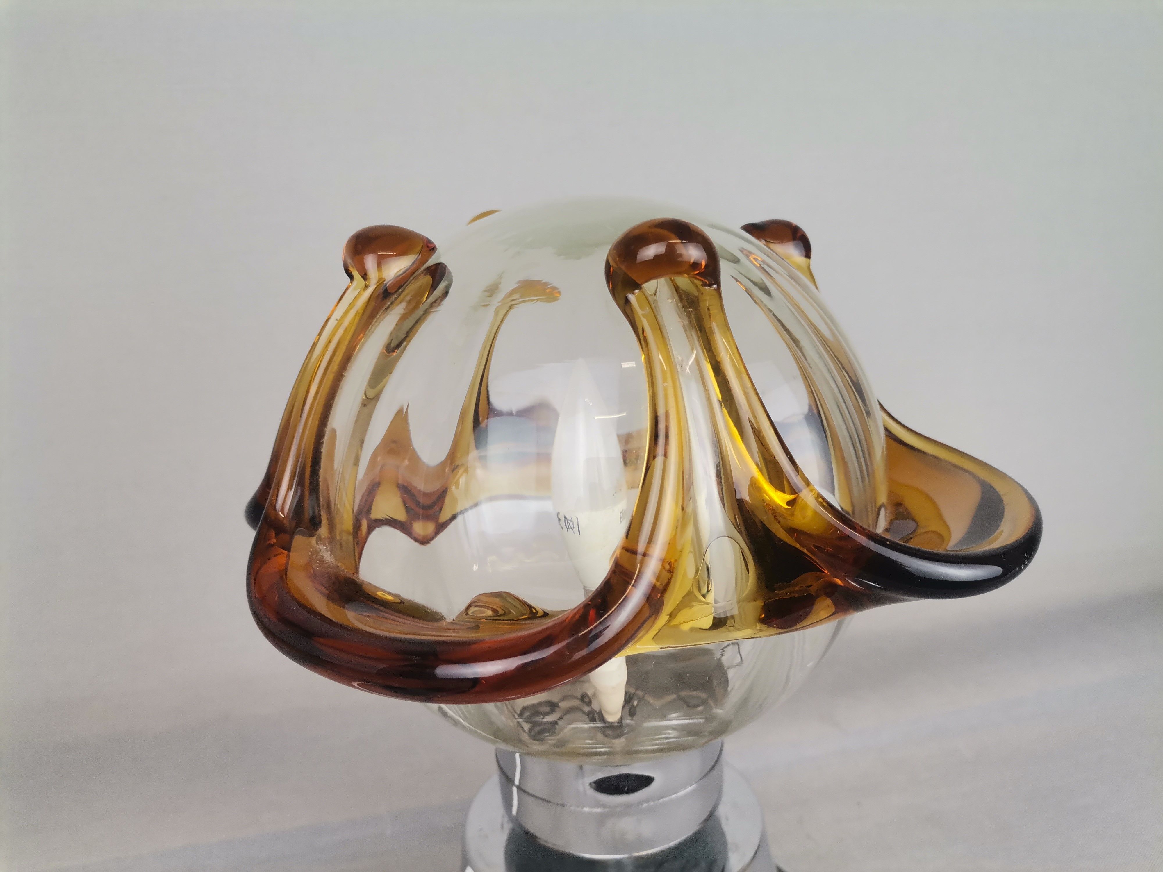 Table lamp in Murano glass mid century