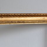 Old gilded wooden frame