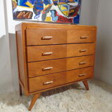 Vintage dresser from the 50s feet compass