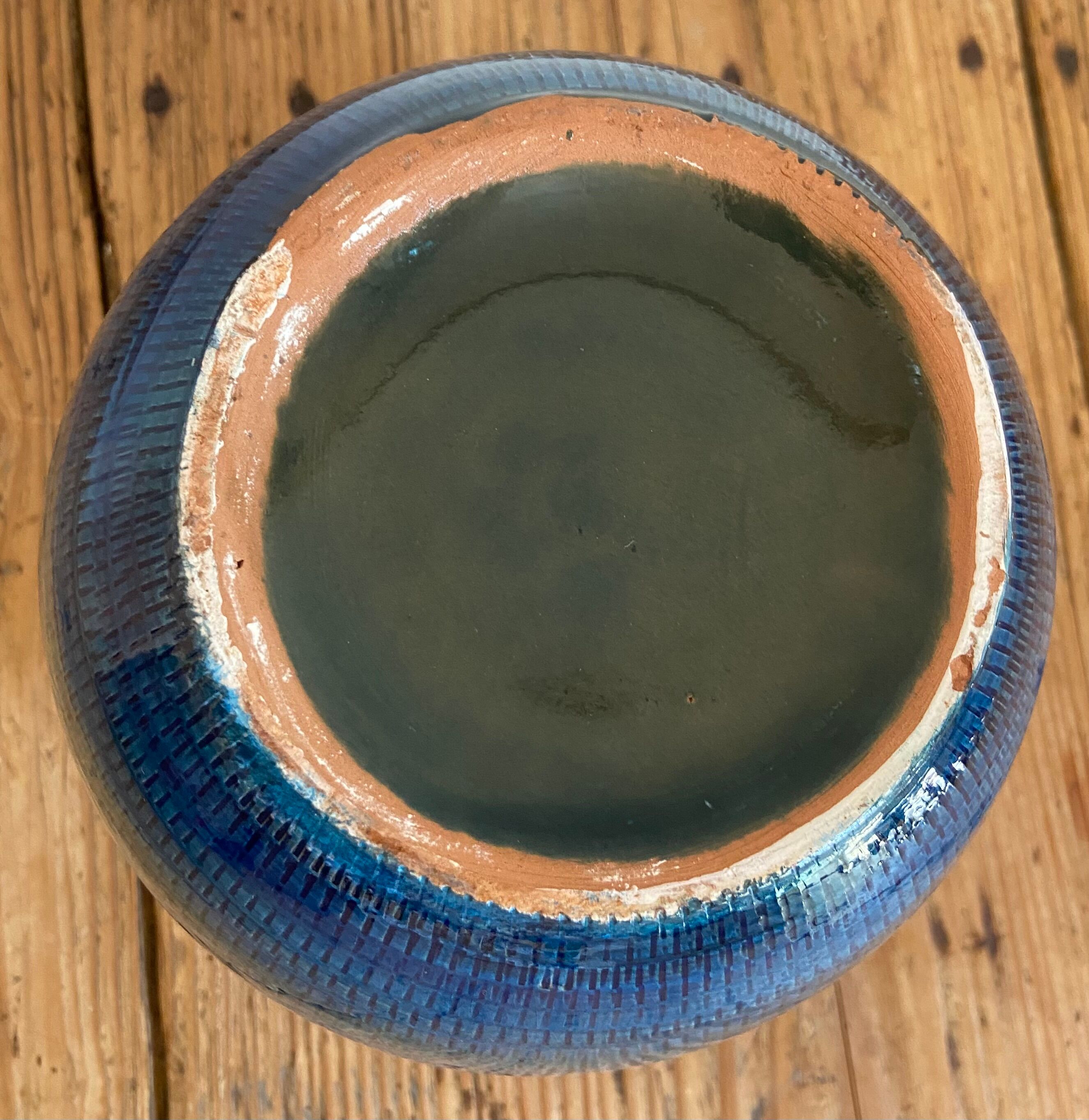 Ceramic vase by Bitossi, Italy 1970s