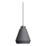 Pendant lamp edge m graphite structure ⌀25cm herstal