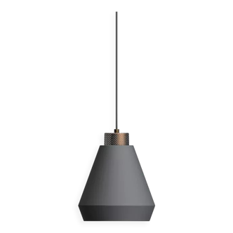 Pendant lamp edge m graphite structure ⌀25cm herstal