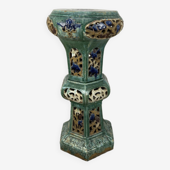 Chinese glazed stoneware stand