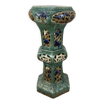 Chinese glazed stoneware stand