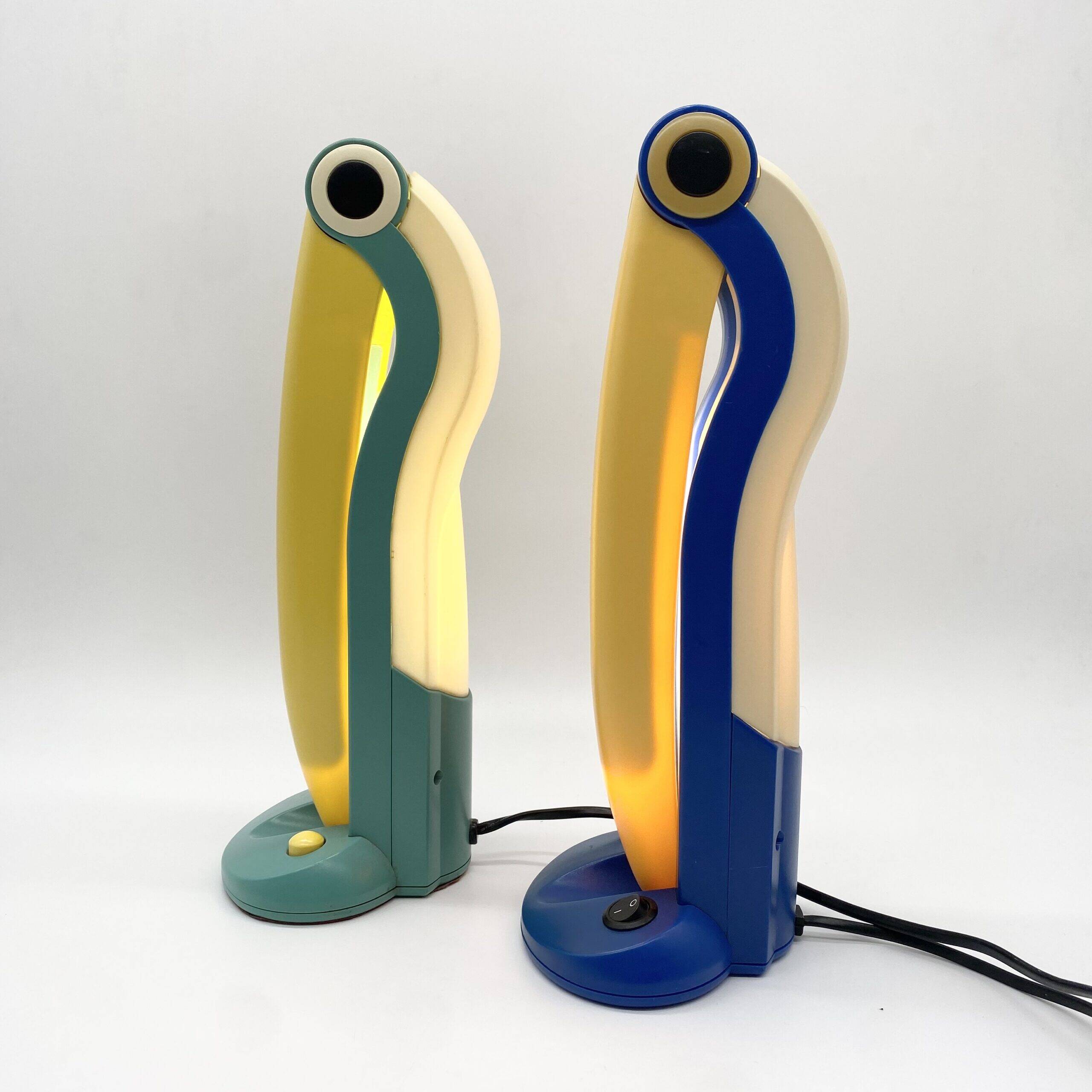 Toucan lamp "original" – H.T. Huang, Jiun Yo Co. Ltd., 1980s