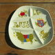6 vintage fondue plates from the manufacture Salins les bains
