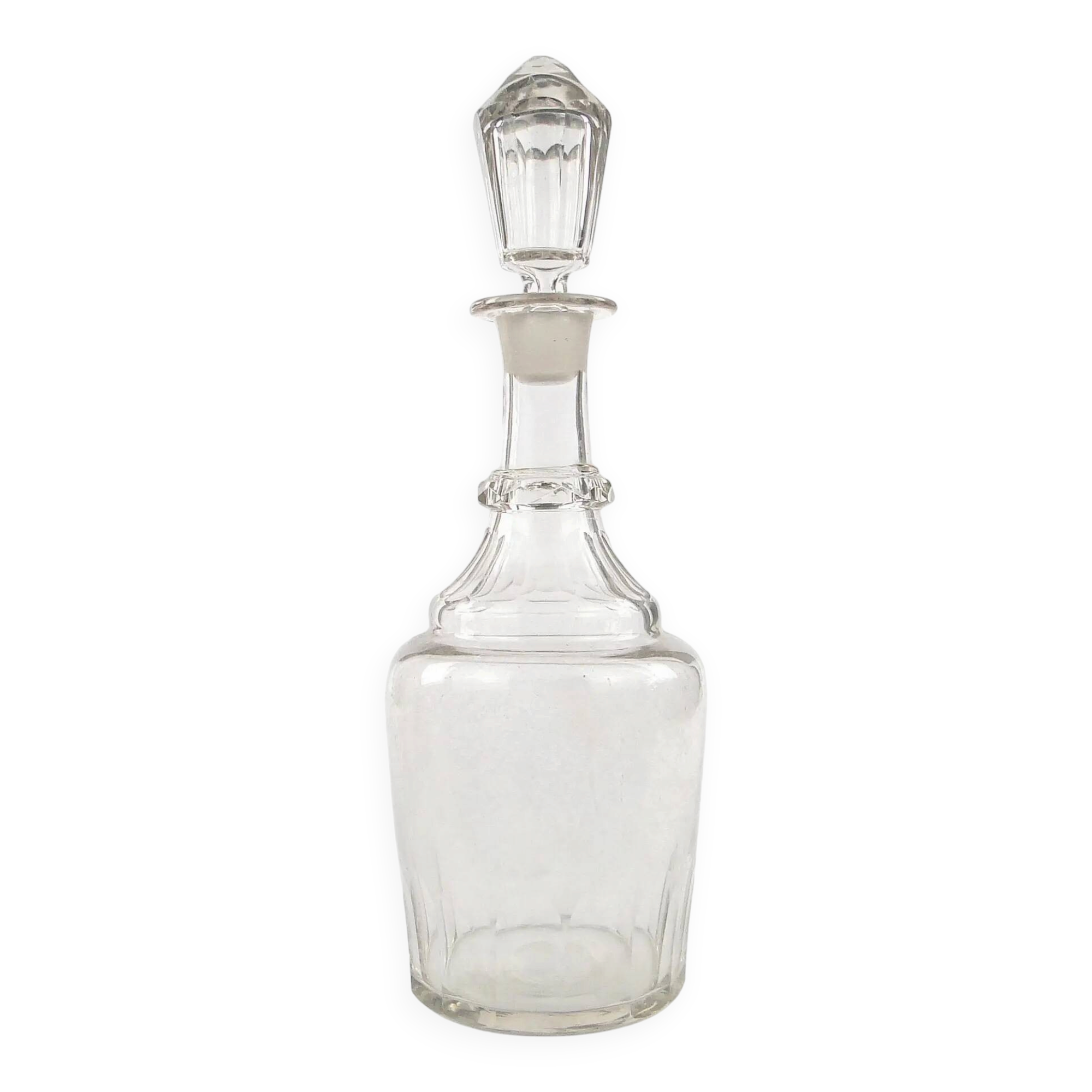 Art Deco carafe, crystal, Sweden, 1950s
