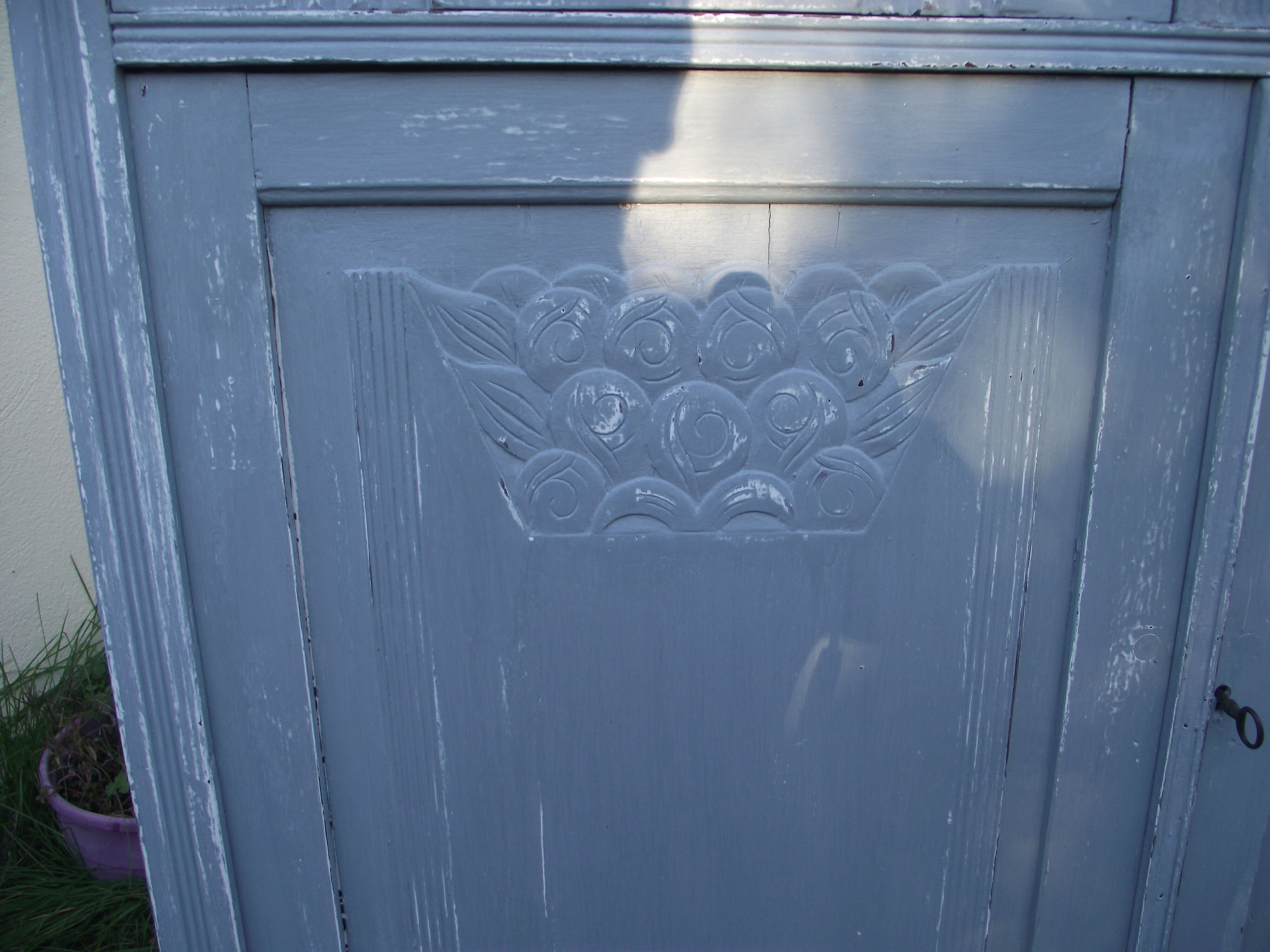 Parisian buffet in painted oak