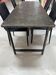 Old industrial military table