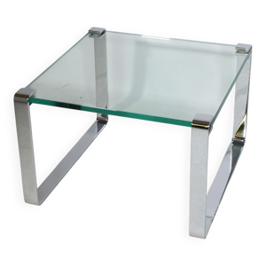 table basse en verre - 1990