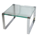 Glass and Chrome Coffee Table Model 1022 Classic by Draenert, 1990s