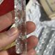 Set of 10 Vintage Cut Crystal Knife Rests // Tableware