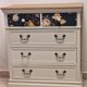 Flowered chest of drawers